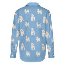 Load image into Gallery viewer, Watercolor Elegance Bichon Frise Women&#39;s Shirt - 9 Colors-Apparel-Apparel, Bichon Frise, Dog Mom Gifts, Shirt-24