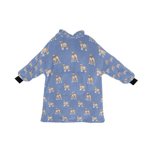 Watercolor Elegance Boxer Dogs Blanket Hoodie-CornflowerBlue-ONE SIZE-13