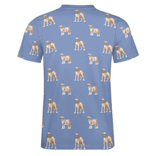 Load image into Gallery viewer, Watercolor Elegance Boxer Dogs Men&#39;s Cotton T-Shirt-10