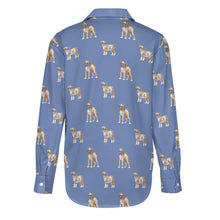 Load image into Gallery viewer, Watercolor Elegance Boxer Dogs Women&#39;s Shirt-21