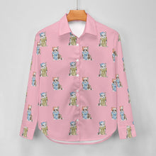 Load image into Gallery viewer, Watercolor Elegance Merle Corgis Christmas Women's Shirt-Apparel-Apparel, Christmas, Corgi, Dachshund, Dog Mom Gifts, Shirt-16