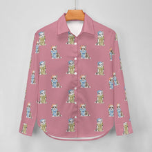 Load image into Gallery viewer, Watercolor Elegance Merle Corgis Christmas Women's Shirt-Apparel-Apparel, Christmas, Corgi, Dachshund, Dog Mom Gifts, Shirt-22