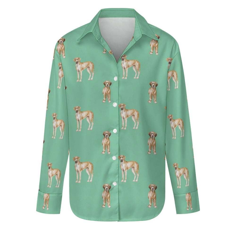 Watercolor Fawn Great Danes-S-MediumAquaMarine-26