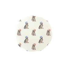Load image into Gallery viewer, Watercolor German Shepherds Puppies Christmas Elastic Reusable Shower Caps-Accessories-Accessories, Christmas, Dog Mom Gifts, German Shepherd-Ivory2-ONE SIZE-1