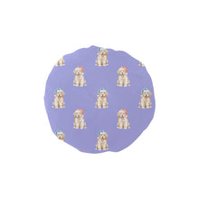 Load image into Gallery viewer, Watercolor Golden Retriever Puppies Elastic Reusable Shower Caps-Accessories-Accessories, Christmas, Dog Mom Gifts, Golden Retriever-24