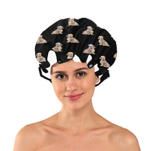 Load image into Gallery viewer, Watercolor Liver Tan Cocker Spaniels Christmas Reusable Shower Caps-Accessories-Accessories, Christmas, Cocker Spaniel, Dog Mom Gifts-5
