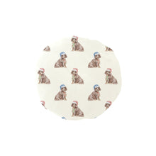 Load image into Gallery viewer, Watercolor Liver Tan Cocker Spaniels Christmas Reusable Shower Caps-Accessories-Accessories, Christmas, Cocker Spaniel, Dog Mom Gifts-Ivory White-ONE SIZE-8