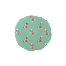 Load image into Gallery viewer, Watercolor Liver Tan Cocker Spaniels Christmas Reusable Shower Caps-Accessories-Accessories, Christmas, Cocker Spaniel, Dog Mom Gifts-Mint Green-ONE SIZE-14