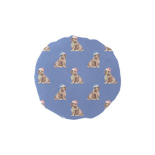Load image into Gallery viewer, Watercolor Liver Tan Cocker Spaniels Christmas Reusable Shower Caps-Accessories-Accessories, Christmas, Cocker Spaniel, Dog Mom Gifts-Slate Blue-ONE SIZE-12