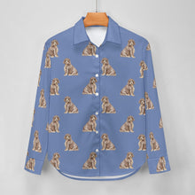 Load image into Gallery viewer, Watercolor Liver Tan Cocker Spaniels Women&#39;s Shirt-Apparel-Apparel, Cocker Spaniel, Dog Mom Gifts, Shirt-22