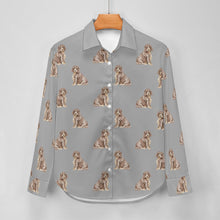 Load image into Gallery viewer, Watercolor Liver Tan Cocker Spaniels Women&#39;s Shirt-Apparel-Apparel, Cocker Spaniel, Dog Mom Gifts, Shirt-31