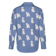 Load image into Gallery viewer, Watercolor Radiance Bichon Frise Women&#39;s Shirt - 9 Colors-Apparel-Apparel, Bichon Frise, Dog Mom Gifts, Shirt-28