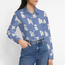 Load image into Gallery viewer, Watercolor Radiance Bichon Frise Women&#39;s Shirt - 9 Colors-Apparel-Apparel, Bichon Frise, Dog Mom Gifts, Shirt-7