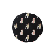 Load image into Gallery viewer, Watercolor Smooth Coat Jack Russell Terriers Elastic Reusable Shower Caps-Accessories-Accessories, Christmas, Dog Mom Gifts, Jack Russell Terrier-Black-ONE SIZE-16