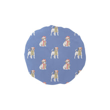 Load image into Gallery viewer, Watercolor Smooth Coat Jack Russell Terriers Elastic Reusable Shower Caps-Accessories-Accessories, Christmas, Dog Mom Gifts, Jack Russell Terrier-CornflowerBlue-ONE SIZE-9