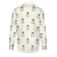 Load image into Gallery viewer, Watercolor Tricolor Border Collie Puppies Women's Shirt - 9 Colors-Apparel-Apparel, Border Collie, Dog Mom Gifts, Shirt-14