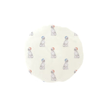 Load image into Gallery viewer, Watercolor White Boxer Dogs Christmas Reusable Shower Caps-Accessories-Accessories, Boxer, Christmas, Dog Mom Gifts-Ivory White-ONE SIZE-8