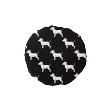 Load image into Gallery viewer, Watercolor White Bull Terriers Christmas-Black-ONE SIZE-17