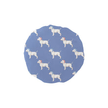 Load image into Gallery viewer, Watercolor White Bull Terriers Christmas-CornflowerBlue-ONE SIZE-9