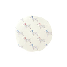 Load image into Gallery viewer, Watercolor White Bull Terriers Christmas-Ivory-ONE SIZE-1