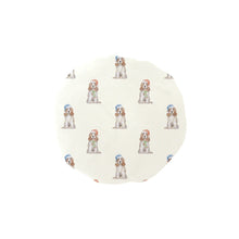 Load image into Gallery viewer, Watercolor White Orange Cocker Spaniels Christmas-Ivory-ONE SIZE-1