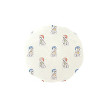 Load image into Gallery viewer, Watercolor White Tan Russell Terriers Christmas Elastic Reusable Shower Caps-Accessories-Accessories, Christmas, Dog Mom Gifts, Jack Russell Terrier-Ivory6-ONE SIZE-1