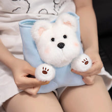 Load image into Gallery viewer, Wearable Westie in a Travel Bag Stuffed Animal Plush Toy-5
