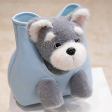 Load image into Gallery viewer, Wearable Yellow Labrador in a Travel Bag Stuffed Animal Plush Toy-21