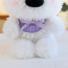 Load image into Gallery viewer, West Highland Terrier Plush Toys - Floral Bow Westie With Bib-10