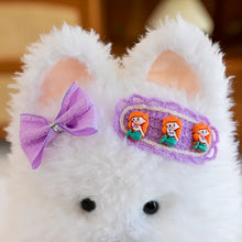 Load image into Gallery viewer, West Highland Terrier Plush Toys - Floral Bow Westie With Bib-8