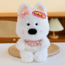 Load image into Gallery viewer, West Highland Terrier Plush Toys - Floral Bow Westie With Bib-Pink-30cm-16