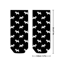 Load image into Gallery viewer, West Highland Terrier Socks - Ankle Length - Simple Westie Love-Accessories-Accessories,Dog Dad Gifts,Socks,West Highland Terrier-14