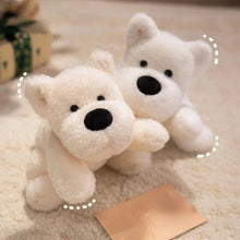 Load image into Gallery viewer, West Highland Terrier Stuffed Animal - Fuzzy Little Full Sploot-9
