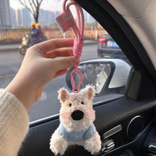 Load image into Gallery viewer, West Highland Terrier Stuffed Animal Plush Keychain-A-1