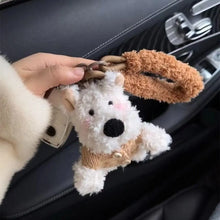 Load image into Gallery viewer, West Highland Terrier Stuffed Animal Plush Keychain-J-5