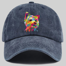 Load image into Gallery viewer, Westie Baseball Cap - Colorful Westie Love-10-1pc-1
