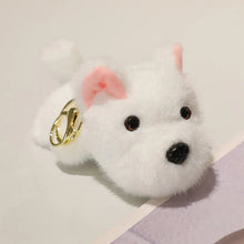 Load image into Gallery viewer, Westie Keychain - Plush Pocket Pup-West Highlands-12cm-1