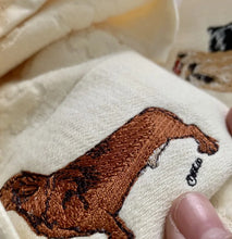 Load image into Gallery viewer, Westie Love Large Embroidered Cotton Towel-Home Decor-Bathroom Decor,Dog Mom Gifts,Home Decor,Towel,West Highland Terrier-15