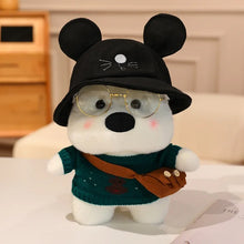 Load image into Gallery viewer, Westie Plush Toy - All Dressed Up West Highland Terriers-Hat black-30cm-15
