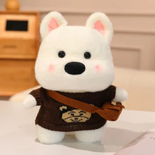 Load image into Gallery viewer, Westie Plush Toy - All Dressed Up West Highland Terriers-Sweater brown-30cm-21