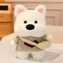 Load image into Gallery viewer, Westie Plush Toy - All Dressed Up West Highland Terriers-Sweater Khaki-30cm-14