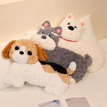 Load image into Gallery viewer, Westie Plush Toy and Throw Pillow - Furry Doe Eyed Companion-21