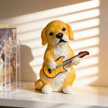 Load image into Gallery viewer, Westie Statue - Westie on Vocals - Musical Shelf Jazz Quartet-5