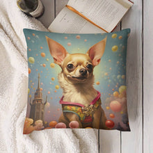 Load image into Gallery viewer, Whimsical Adventure Chihuahua Plush Pillow Case-Cushion Cover-Chihuahua, Dog Dad Gifts, Dog Mom Gifts, Home Decor, Pillows-3