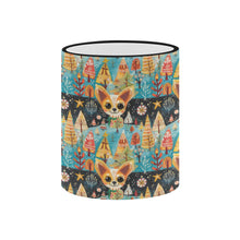Load image into Gallery viewer, Whimsical Christmas Forest Fawn Chihuahua Coffee Mug-3