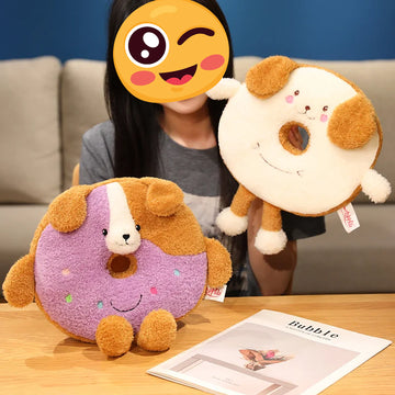 Whimsical Doughnut Jack Russell Terrier Plush Toys 360x