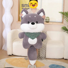 Load image into Gallery viewer, Whimsical Fox Tail Husky Plush Toys - Medium to Giant Size-Stuffed Animals-Siberian Husky, Stuffed Animal-5