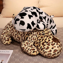 Load image into Gallery viewer, Whimsical Leopard Skin Basset Hound Stuffed Animal Plush Toys-Stuffed Animals-Basset Hound, Home Decor, Pillows, Stuffed Animal-11