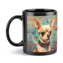 Load image into Gallery viewer, Whimsical Wonders Chihuahua Coffee Mug-5