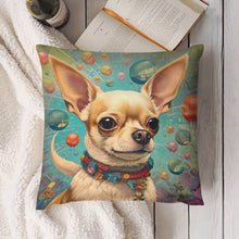Load image into Gallery viewer, Whimsical Wonders Chihuahua Plush Pillow Case-Cushion Cover-Chihuahua, Dog Dad Gifts, Dog Mom Gifts, Home Decor, Pillows-4